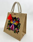 Bolsa Pajaro Con Flores