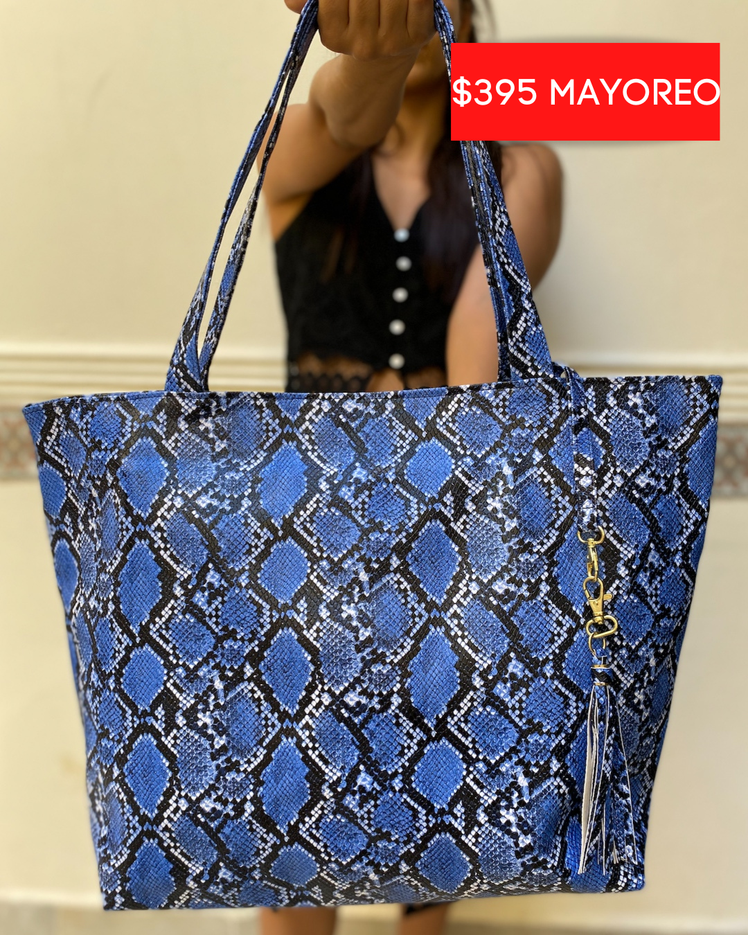 Tote Serpiente Azul