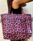 Tote Leopardo Fucsia