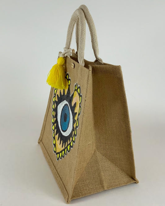 Bolsa Corazon Amarillo